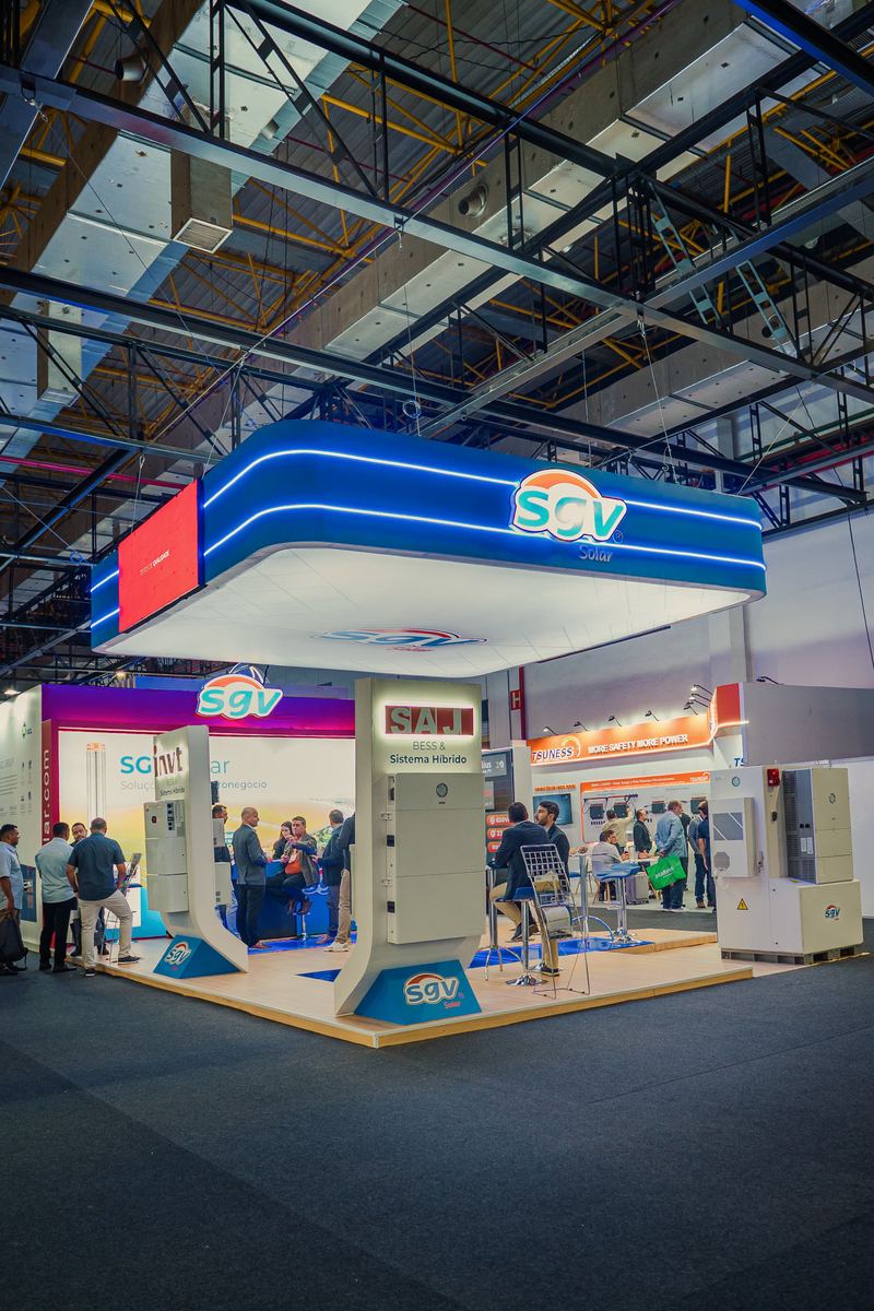 Fotografia corporativa — feiras e stands